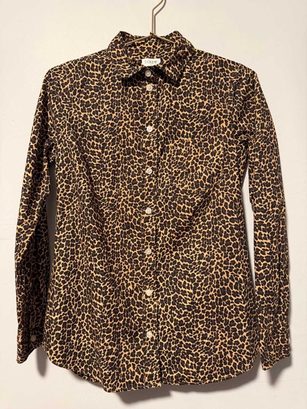 J.Crew casual button down shirt animal print - Picture 3 of 7